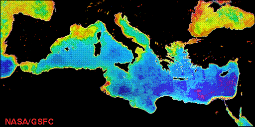 NASA/GSFC Mittelmeer