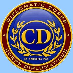 Emblem des Diplomatischen Copps
