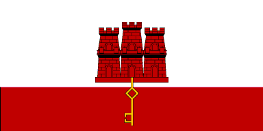 Gibraltars Flagge