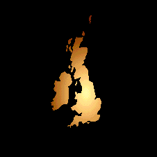 Westeuropische Inselgruppe der British and Irish Isles - weiter zu den sie 'horizontal' umgebenden Seegebieten