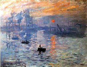 Claude Monets: Impression Soleil Levant (1873) - Museumslink