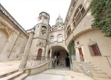 Westflügel des Könnens vom Schlosshof aus gesehen-