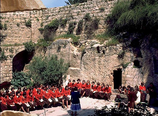 'Schulausflug' Ins Gartengrabgelände zu Jerusalem ->  zur Sonder-HP